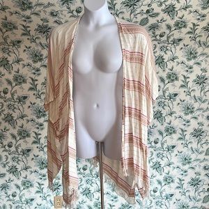 Colorful Ruana- size Large never worn!